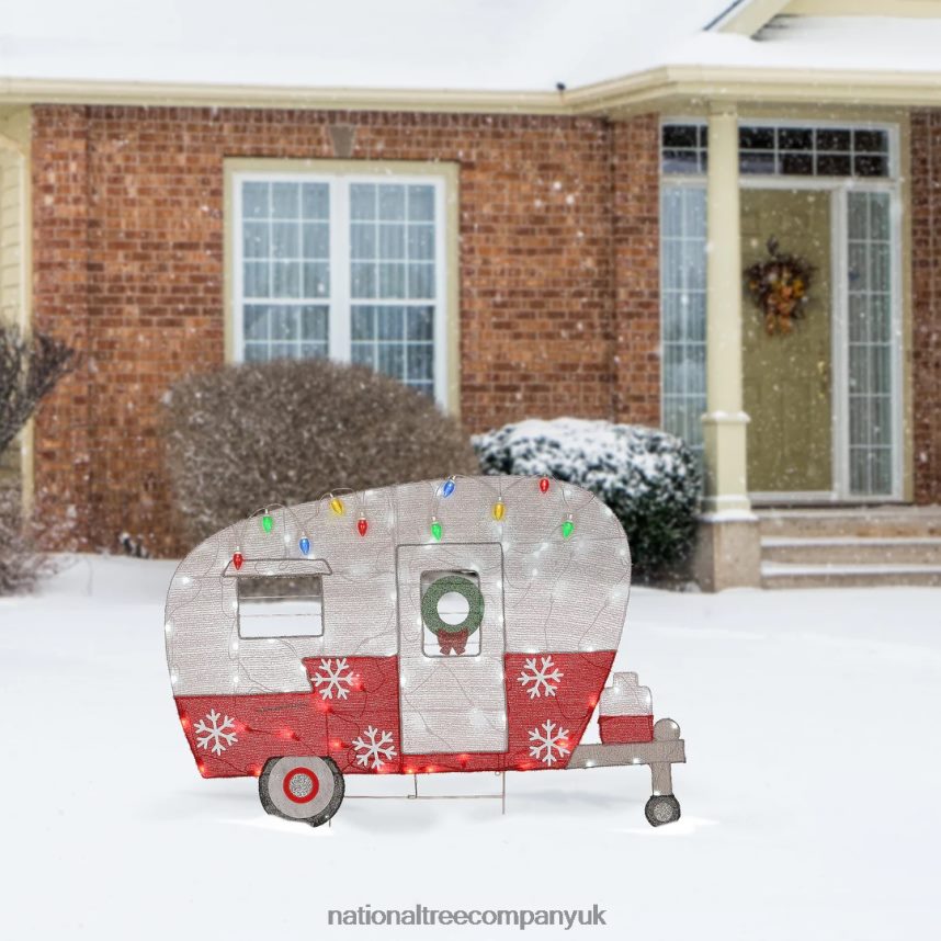 decoration | National Tree Company 32\ Pre-Lit Christmas Camper F2L4F643